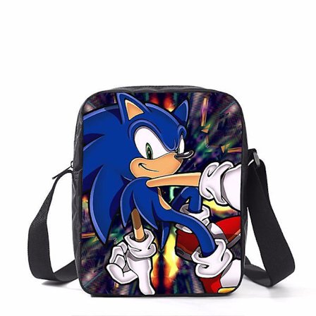 3st Super Sonic Kids Case Ryggsäckar Messenger Väskor Axel