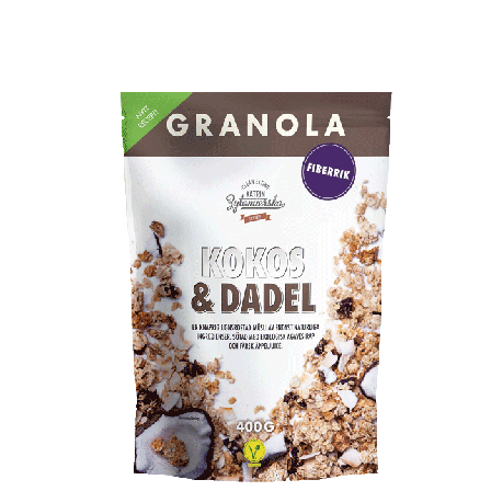 Clean Eating Granola Kokos & Dadel 400 g