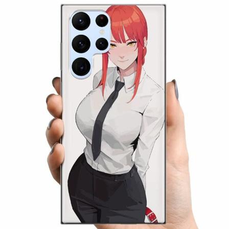 Samsung Galaxy S22 Ultra 5g Tpu Mobilskal Makima Chainsaw Man
