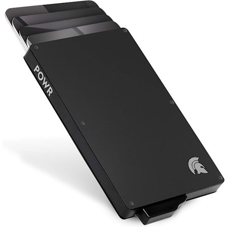 POWR-kortholder, lommebok, RFID-blokkeringskortholder, slim lommebok og kontaktløs kredittkortbeskytter