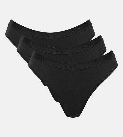 Sloggi Go Casual High leg 3-Pak Black S, Tøj & Bolig, Dametrusser, Øvrige