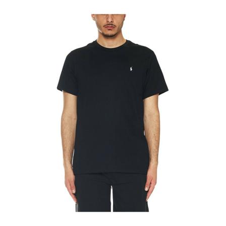 Ralph Lauren, T-shirt with small logo Zwart, Heren, Maat:XL