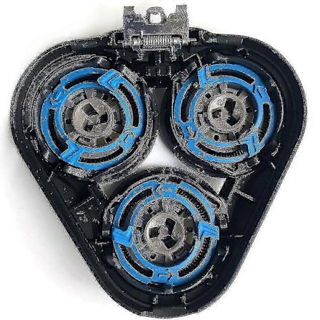 Partakoneen terä Philips S5000 S5370 S5571 S5420 S5140 S5078 - Musta - Alkuperäinen varaosa