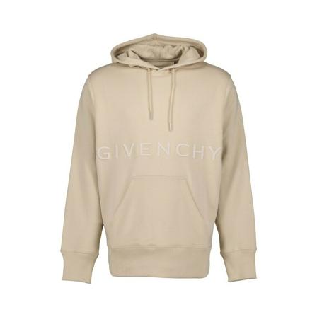 Givenchy, Sweat à capuche 4G Beige, Heren, Maat:L