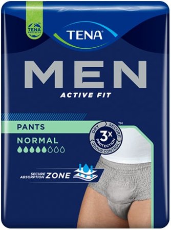 Tena Men Pants Active Fit Normal Taglia L/XL 8 Pezzi