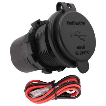 Laddare 4.0 PD 3.0 USB-billaddare 12V 24V 60W USB-uttagsladdare för bil båt lastbil RV