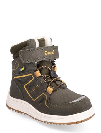 Rincet Kids Winterboot Wp Green ZigZag
