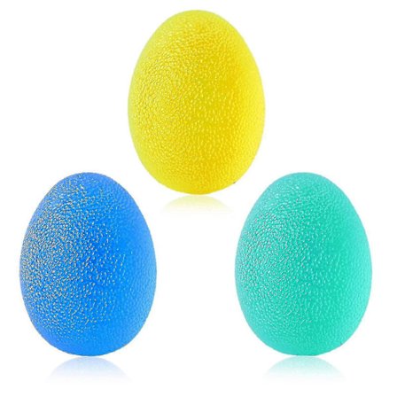 Anti-stress Bold Voksenpakke Med 3, Anti-stress Bolde Med Forskellig Hårdhed, Håndtræner Finger Træner Bold, Anti-stress Bold, Anti-stress Bolde Til