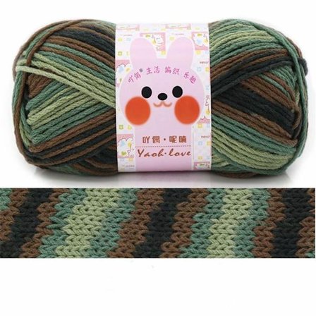 Bomullsgarn Mjölk Bomull 12 12