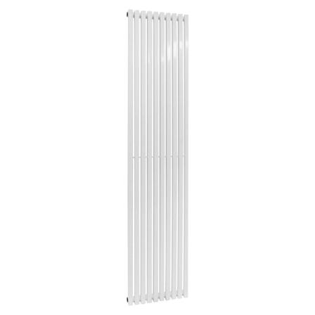 Badrumsradiator Kolon 370x1800 Mm Vit Med Centrumanslutning