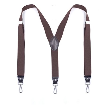 Seler for menn, supersterke, 3,5 cm brede, med roterende krok og elastisk rem, brukes til jeans-XF4-