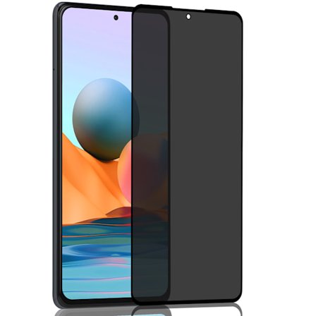 1-Pack Xiaomi Redmi Note 10 Pro Privacy Näytönsuoja - Karkaistu Lasi 9H - Super laatu 3D
