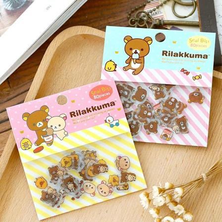 Pvc Sød Mohamm Bear Rilakkuma Dagbog Sød Japansk Rejser Dekorativ Dekorative Album Klistermærker Scrapbooking Pink