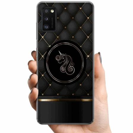 Samsung Galaxy A41 Tpu Mobilskal Luxury Unicorn
