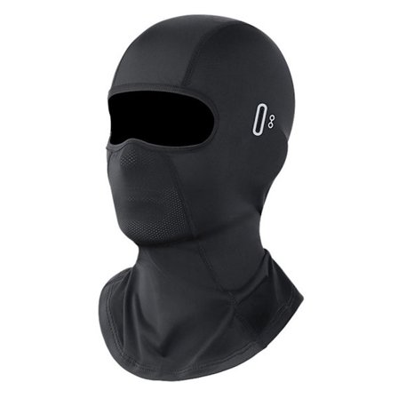 Full Face Hætte Cykel Balaclava SORT LANG LANG