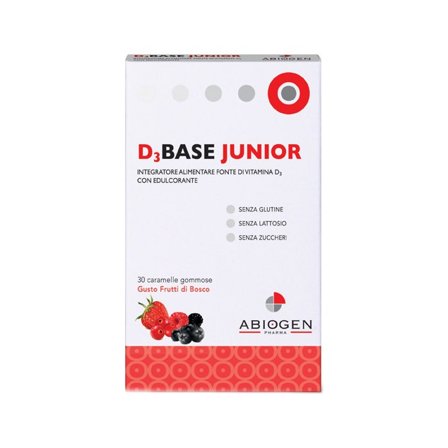 D3 Base Junior 30 Caramelle Frutti Di Bosco