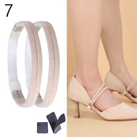 Damskosnören för höga klackar 7 7