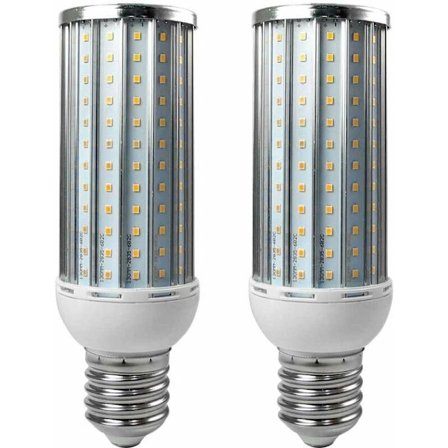 2 kpl e40 50w led-lamppu viileä valkoinen alumiiniseos