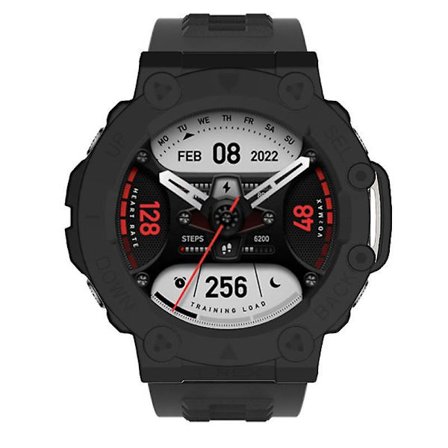 Anti-scratch Smart Watch Case för Huami Amazfit T-Rex 2, Hollow Hard PC Protective Cover