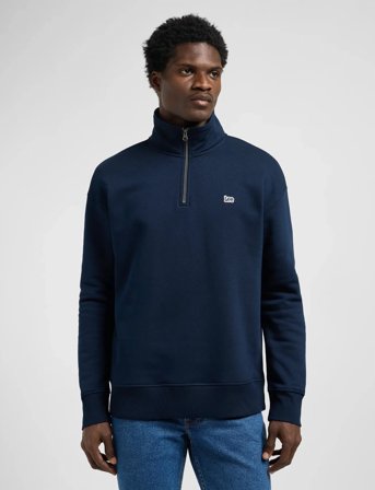Lee Jeans Half Zip Sws - Navy - L