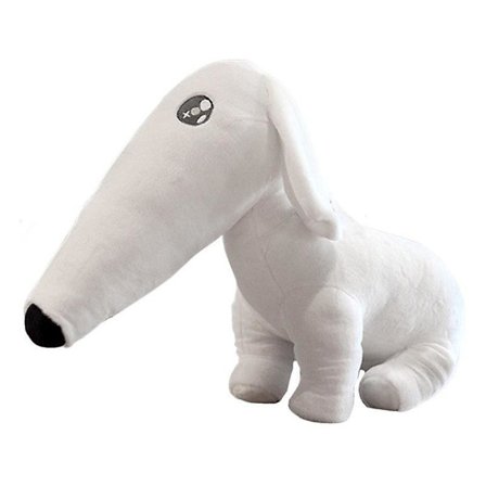 Fyldt lang næse hund nuttet plyslegetøj tegneserie dyr søde dyr pude dukke legetøj børn fødselsdag
