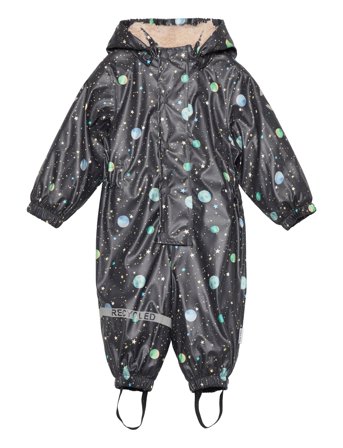 Pu Aop Rain Suit Teddy Rec Navy Mikk-line