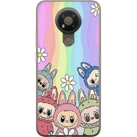 Kompatibelt Mobilskal till Nokia Nokia 3.4 Regnbage