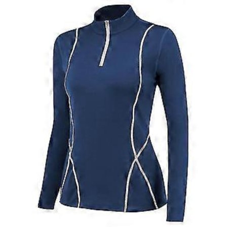 Yoga Tröja Dam Snabbtorkande Tröja Halv Dragkedja Tröja#aquamarine