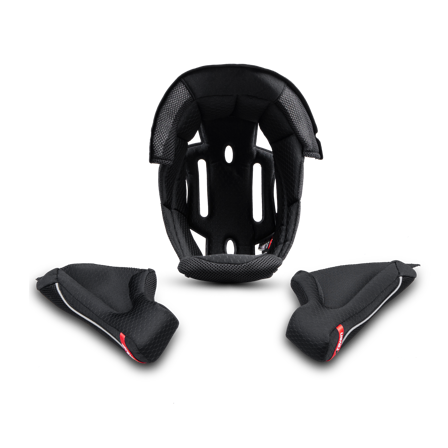 Raven ONYX Crosshjälmsinteriör Svart XS