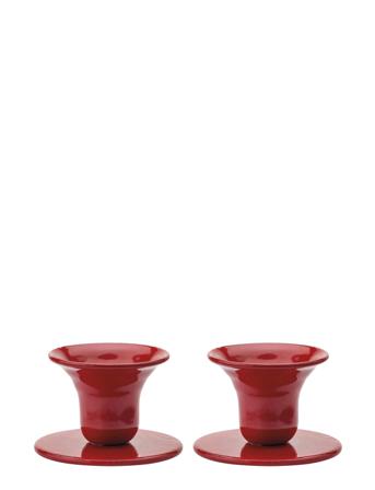 The Bell Candlestick - 2 Pack Kunstindustrien Red