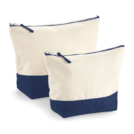 Westford Mill Dipped Base Canvas Tillbehörsväska (2-pack) M Na