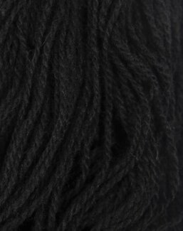 Garn Svensk ull 2 tr 100g Svart