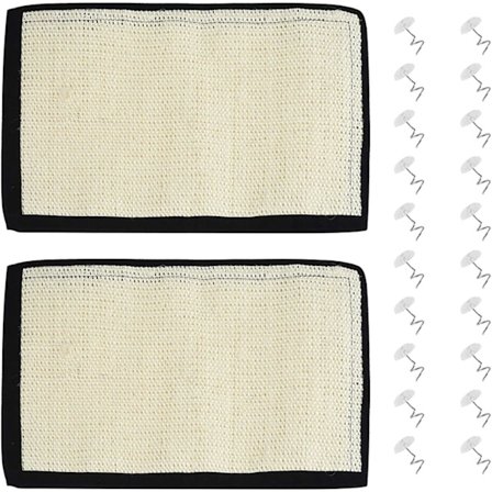 Kissankynsien naarmuuntamatto, sohvan, huonekalujen, lattian ja seinän suoja, kestävä kissankynsien naarmuuntamatto sisal-matto pienille kissoille ja 