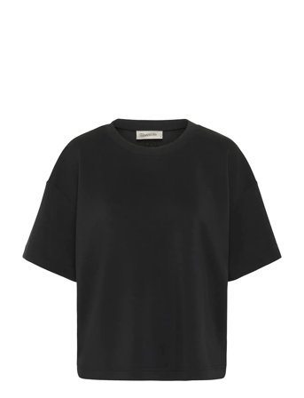 My Essential Wardrobe | Hellemw Emb Boxy Tee | XL/XXL