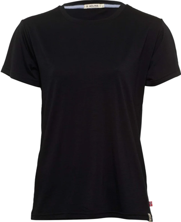 Aclima Aclima LightWool Classic Tee Woman Jet Black