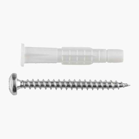 Biltema - Universalplugg 6 x 35 mm med skrue