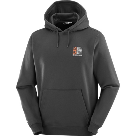 Salomon - Couches intermédiaires Vêtements Freestyle Hoodie - Deep Black