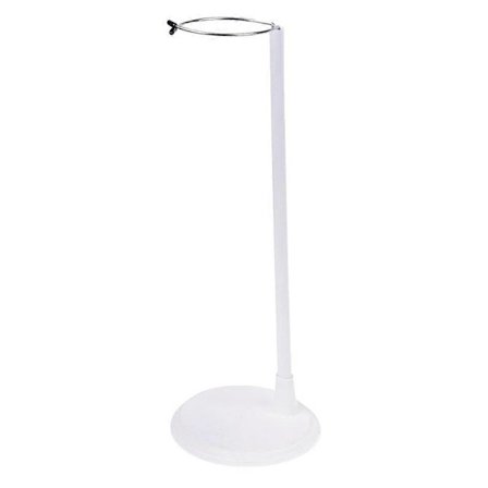 Aftagelige Dukke Bjørn Display Stande Metal Ring-type Holder Tilbehør Sort