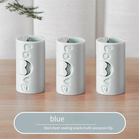 10 arkclips til at forhindre dynebetræk, lagen og dyne i at glide.