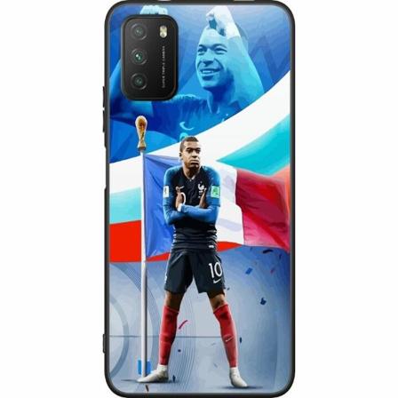 Xiaomi Poco M3 Svart Skal Kylian Mbappé
