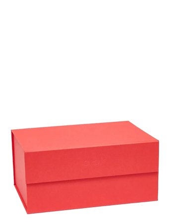 OYOY Living Design Hako Storage Box - Red - A5/24X 17X 12CM