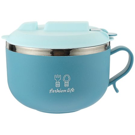 Forseglet Nudelskål Instant Nudelskål Isoleret Risskål Håndholdt Nudelskål Nudelholder