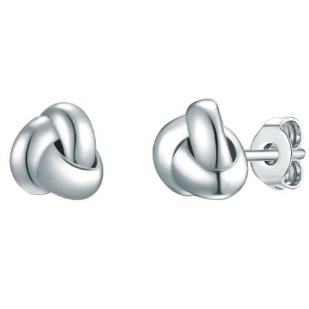 Trilani Earrings Grå, Dame Øreringe, Størrelse: ONE Size