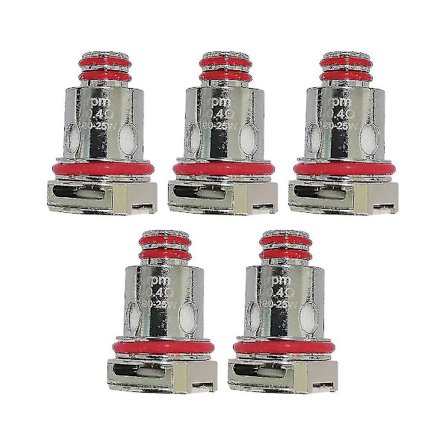 Rpm40-serien Mesh Coil Hårdvarutillbehör Rpm Ersättnings Atomiseringskärna Färdig Kärna 0.4 Ohm-5p