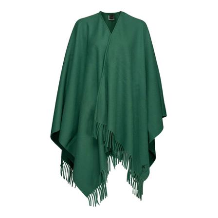 Pinko, Second Poncho Lana Soft Groen, Dames, Maat:ONE Size