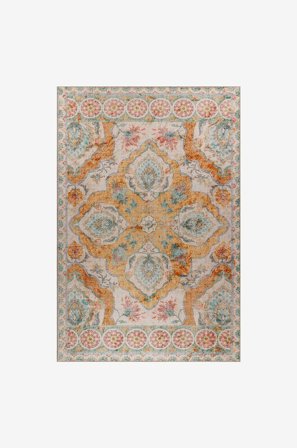 Hanah Home - Matta-Cabrera - Flerfärgad - Slätvävda mattor - 140X190 - Från Homeroom