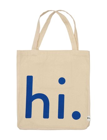 Design Letters | Hi. Travel Bag | ONE SIZE