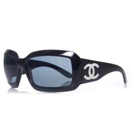 Chanel Vintage, Pre-owned Plastic sungles Zwart, Dames, Maat:ONE Size