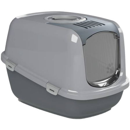 PeeWee - EcoDome grå 67 x 49 x 47 cm - Katt - Kattedo & kattetoalett - Kattedo & kattetoalett med tak - ZOO.no