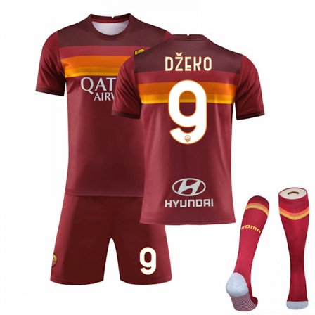 20/21 Roma Hemmatröja Set Barn Vuxna Fotbollströja XXL